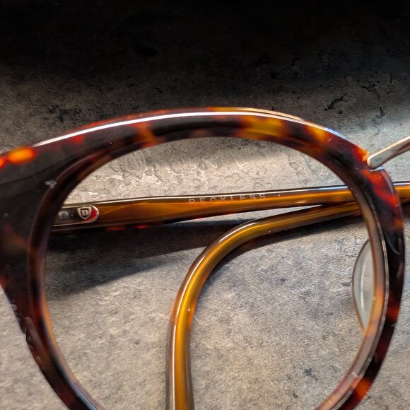 DITA Reckless glasses frames DRX-3037-B-TRT-GLD - Picture 3 of 8